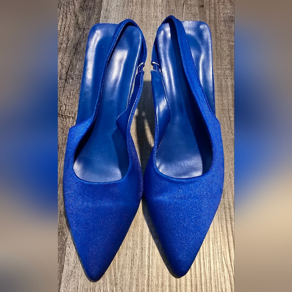 Chic Blue Women's Heels